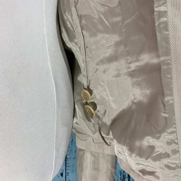 Kenneth Cole NY Womens 6 Tan Blazer Corduroy Lined - Picture 4 of 8